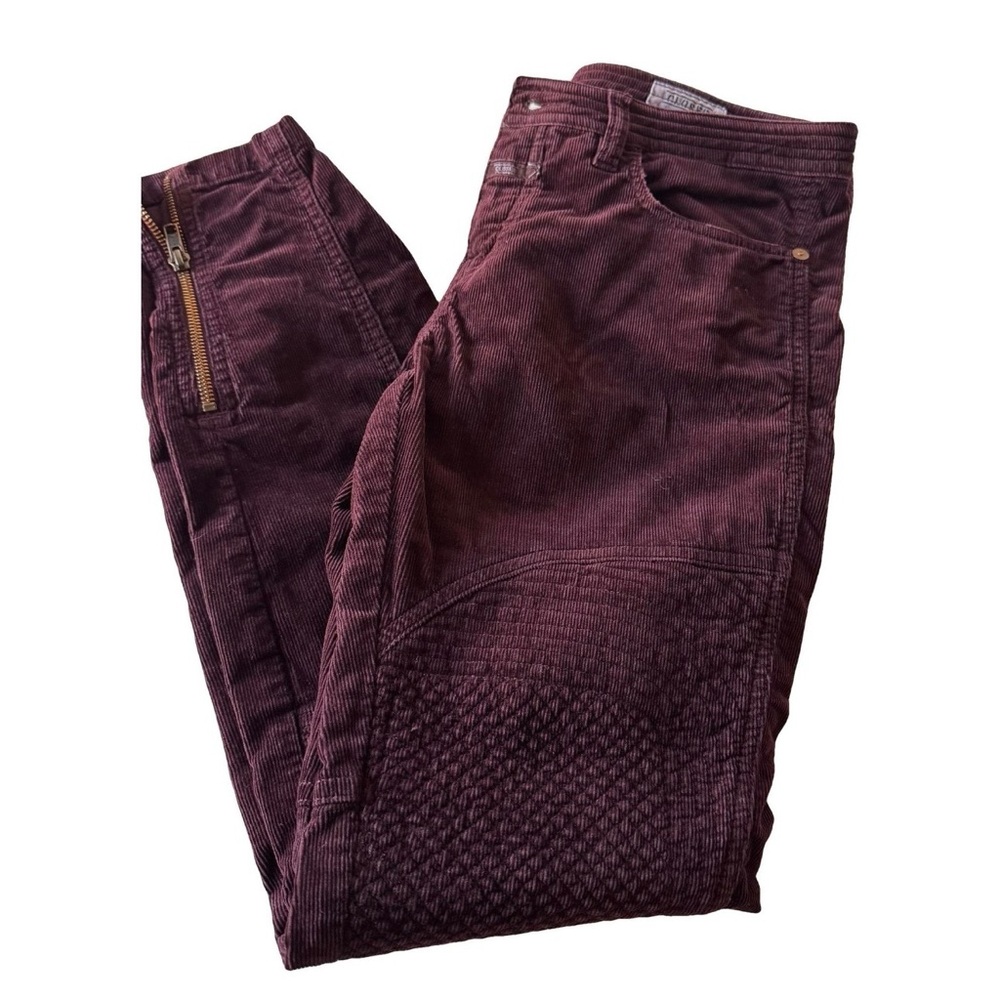 Closed Burgundy Corduroy Jeans